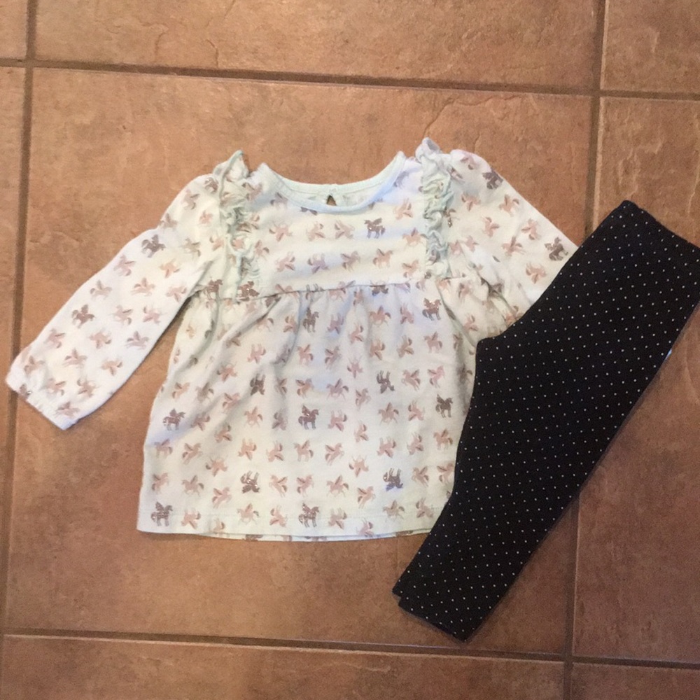 💎5 for $10! 
Adorable Girls outfit in light blue